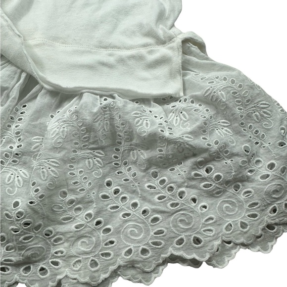 FREE PEOPLE: Always On Time Twofer Short Sleeve Oversized Shirt -Size Small - Picture 6 of 10